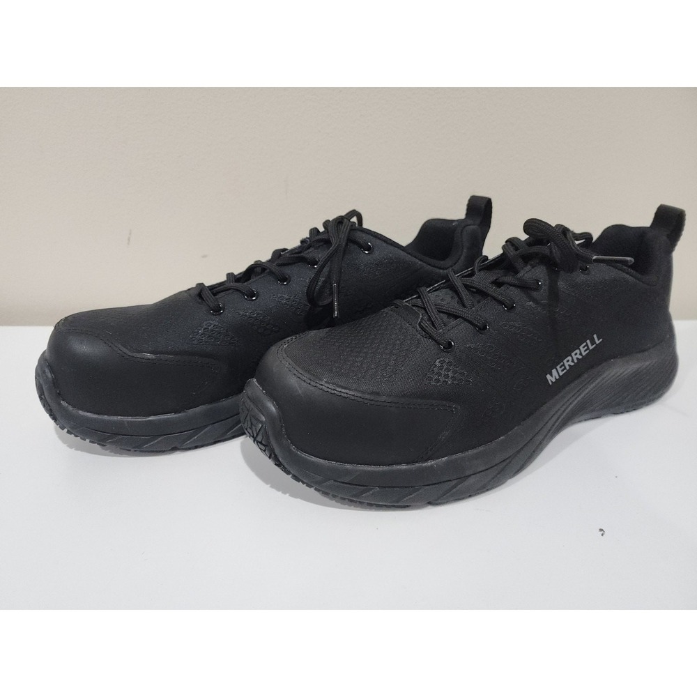 Merrell Moab Flight Carbon Fiber J005172 Womens 10M Work Shoes Black Steel Toe